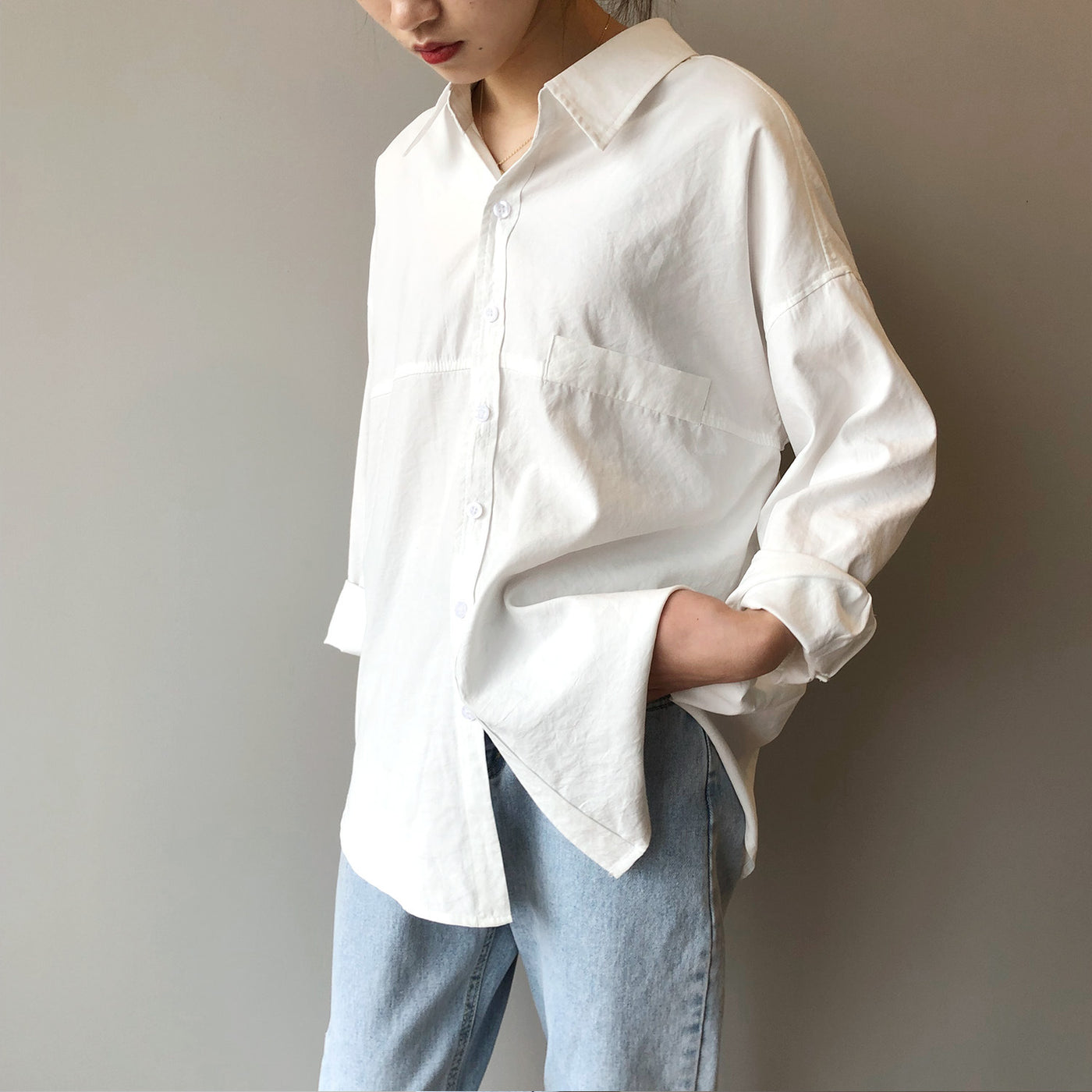 Clarisse - Relaxed Everyday Cotton Shirt