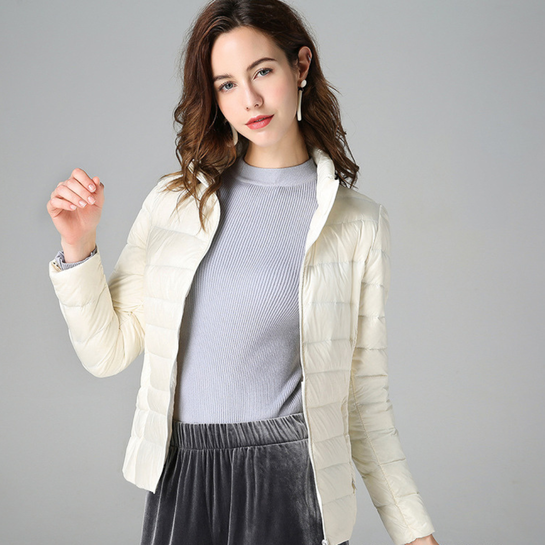Aurora - New ultralight waterproof jacket with white duck feathers