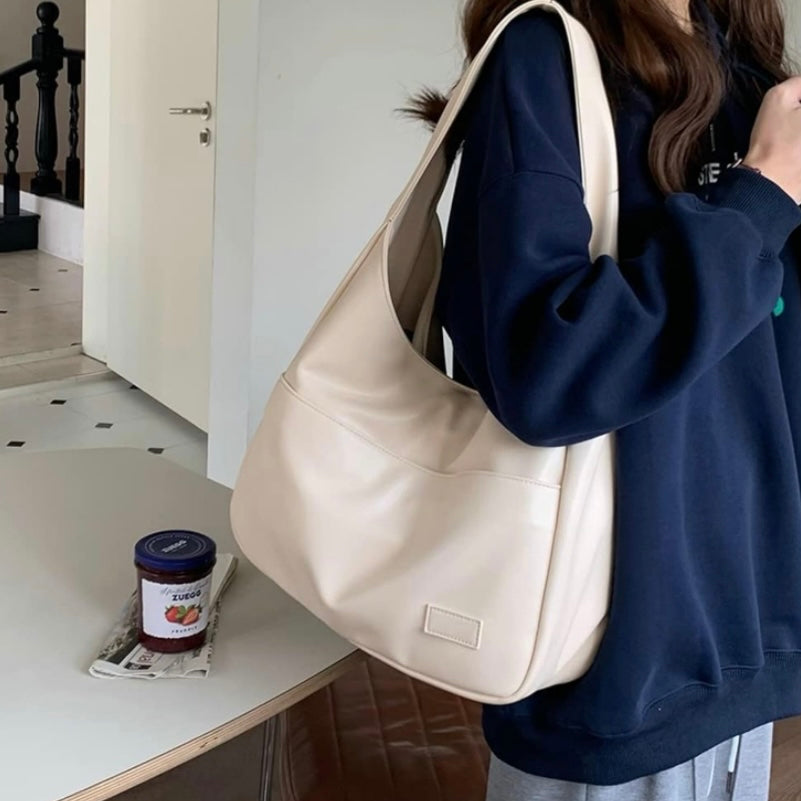 Maya - Vintage Leather Hobo Bag