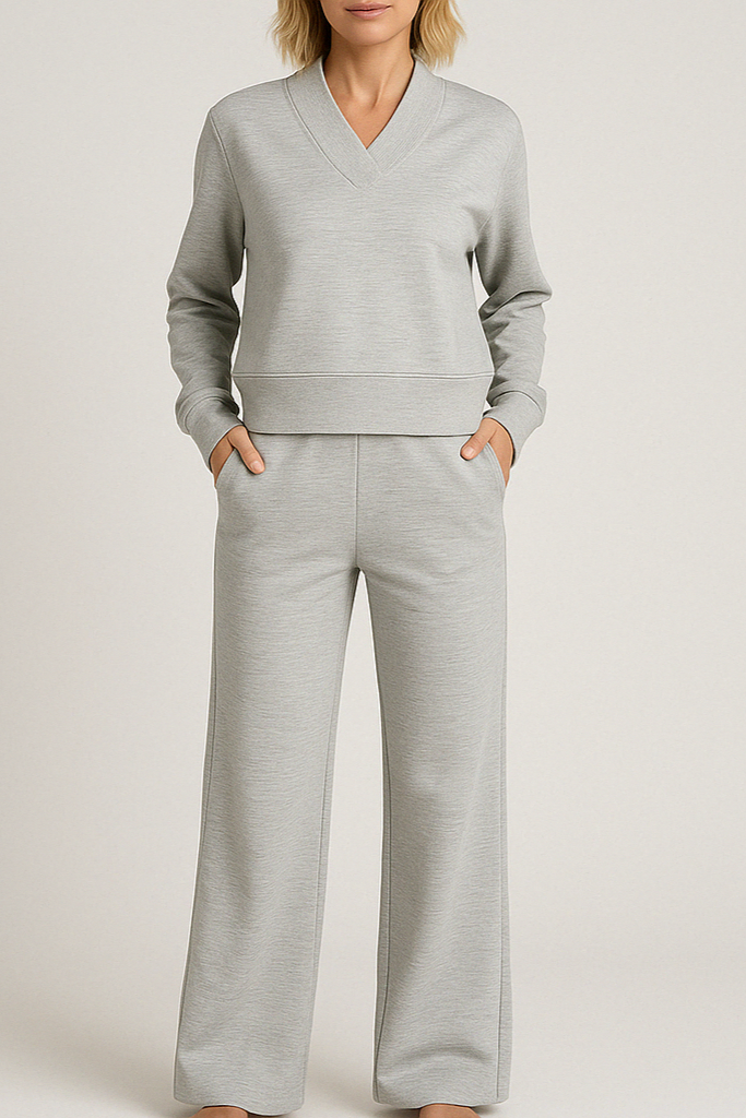 Carmela | V-neck Lounge Set