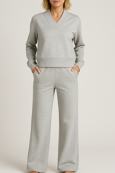 Carmela | V-neck Lounge Set