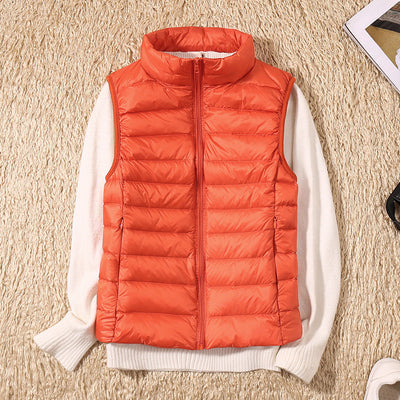 Galora - New waterproof vest with white duck feathers