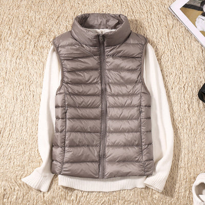 Galora - New waterproof vest with white duck feathers