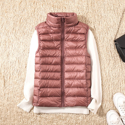 Galora - New waterproof vest with white duck feathers