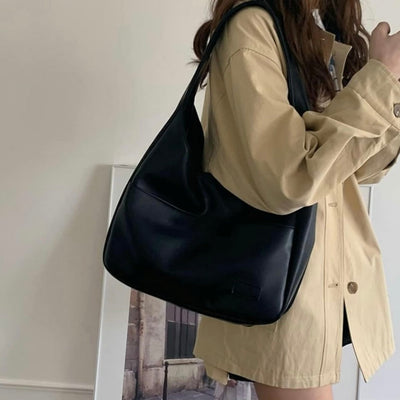 Maya - Vintage Leather Hobo Bag