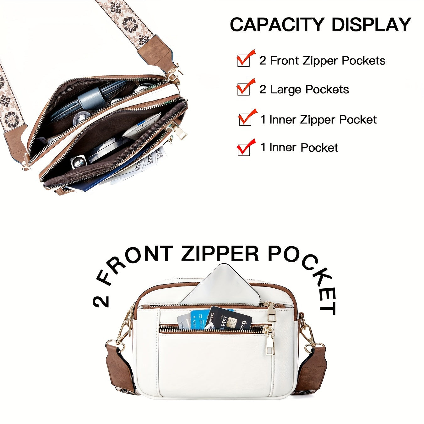 Ollie™ | Water-Resistant Casual Shoulder Bag