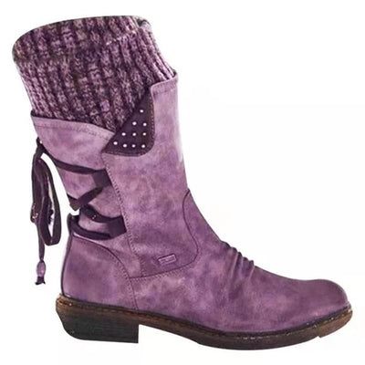 PREMIUM waterproof boots with zipper up to the middle of the calf