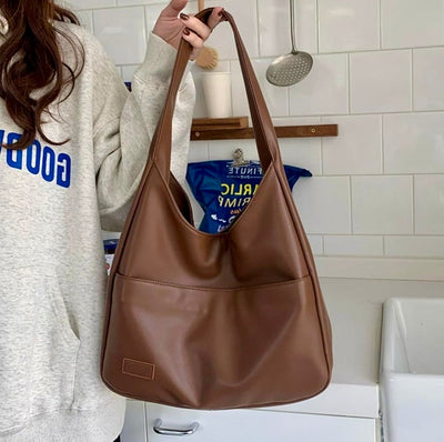 Maya - Vintage Leather Hobo Bag