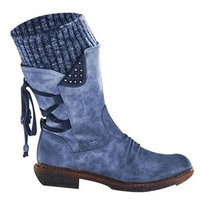 PREMIUM waterproof boots with zipper up to the middle of the calf