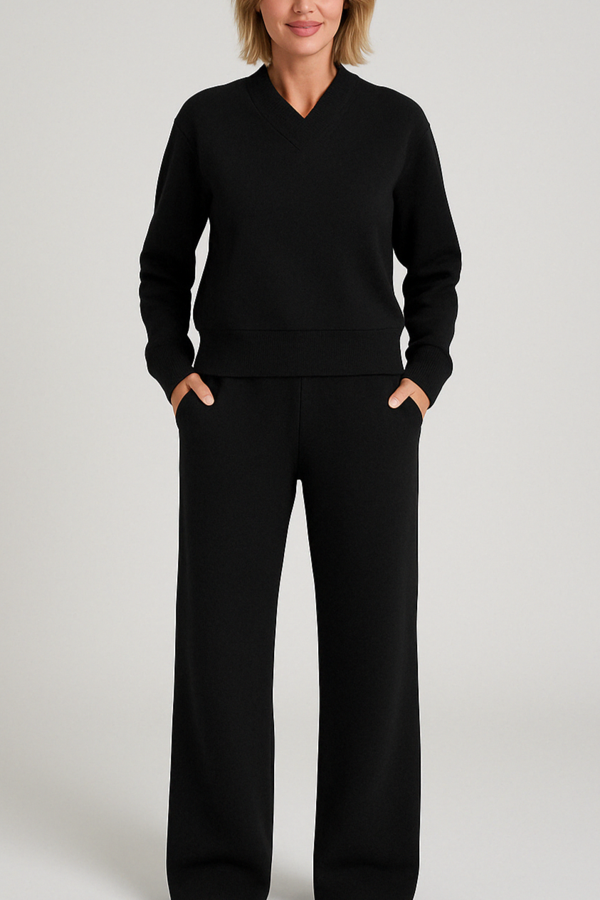 Carmela | V-neck Lounge Set