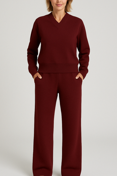 Carmela | V-neck Lounge Set
