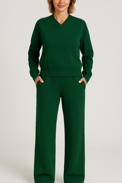 Carmela | V-neck Lounge Set
