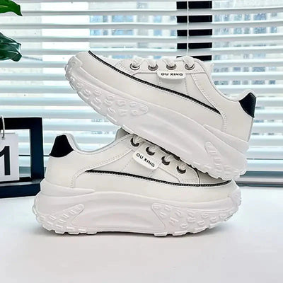 Conver | Women's Soft Platform All-Match Walking Shoes