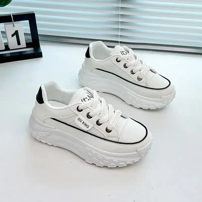 Conver | Women's Soft Platform All-Match Walking Shoes