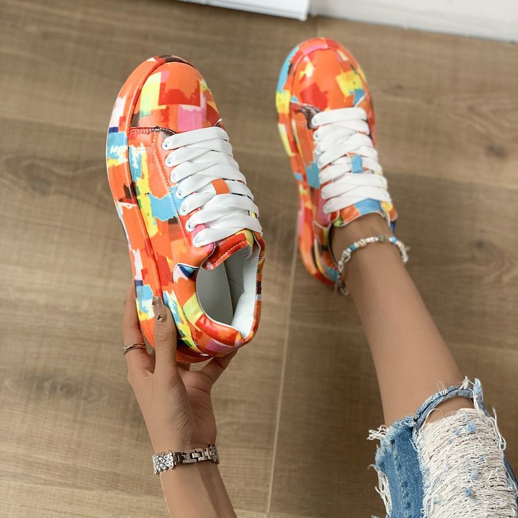 Evoon | Colorful Platform Sneakers
