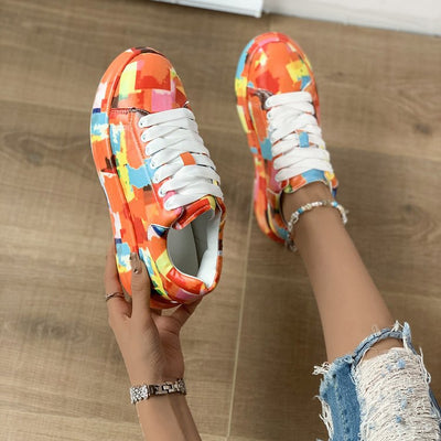 Evoon | Colorful Platform Sneakers