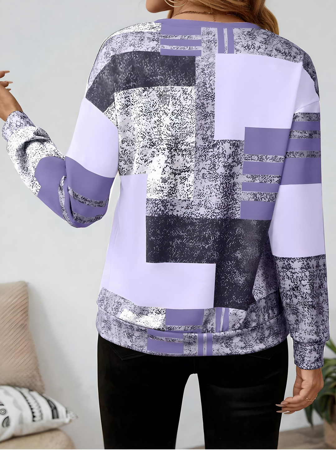 Leona™ | Chic Vintage Sweatshirt