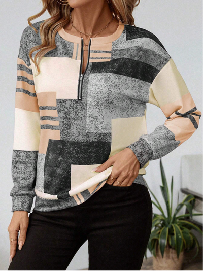 Leona™ | Chic Vintage Sweatshirt