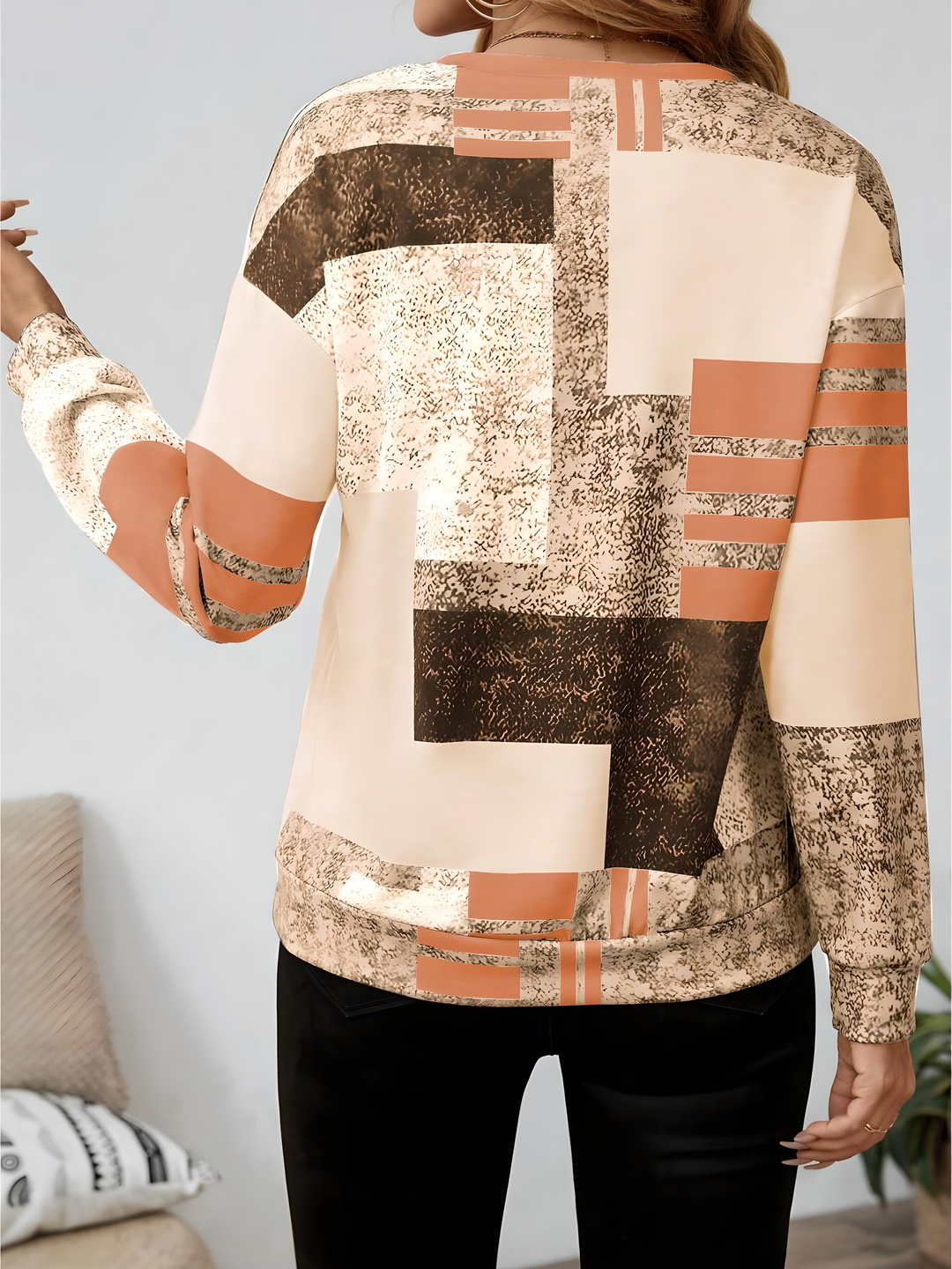 Leona™ | Chic Vintage Sweatshirt