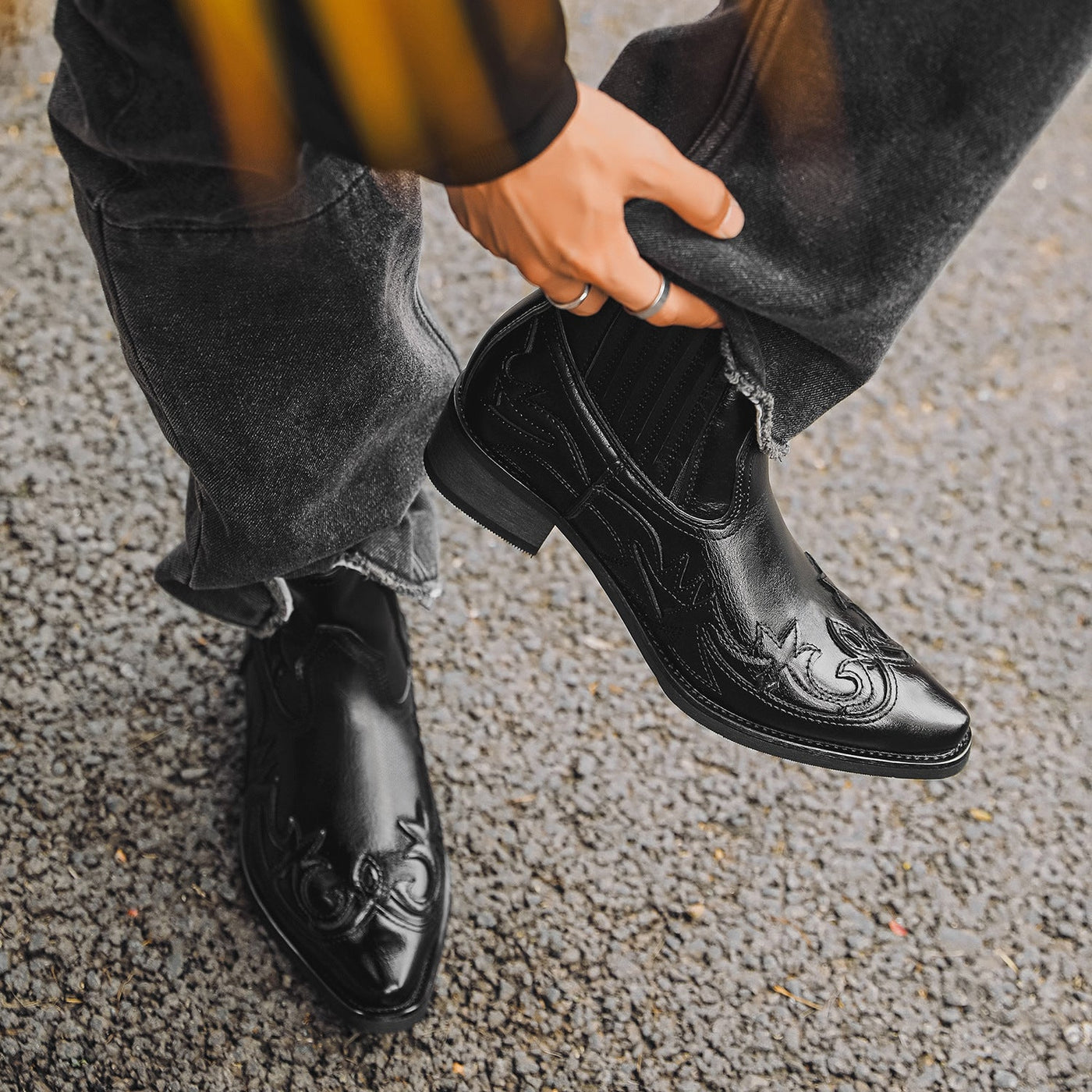 Evah | Vintage Leather Boots For Women