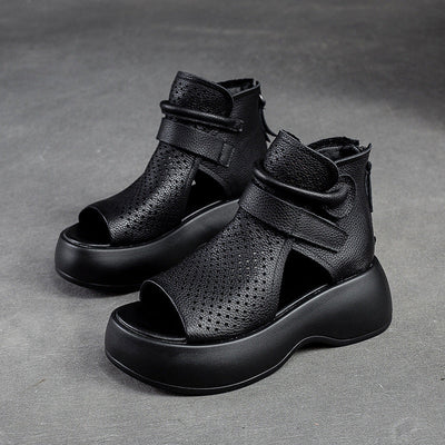 Federica - Timeless leather orthopedic sandals