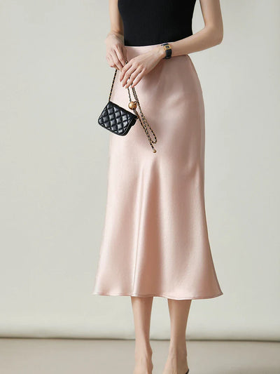 AIDA SATIN SKIRT