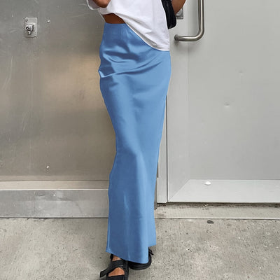 JULIA SATIN SKIRT
