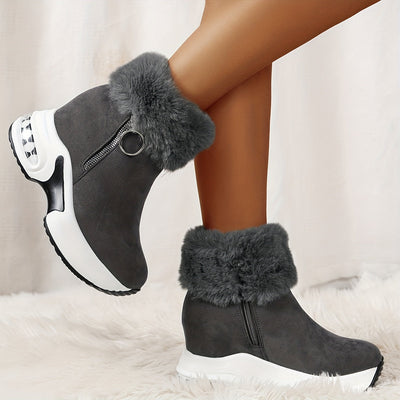 U-warm | Comfortable Boots With Side Zipper