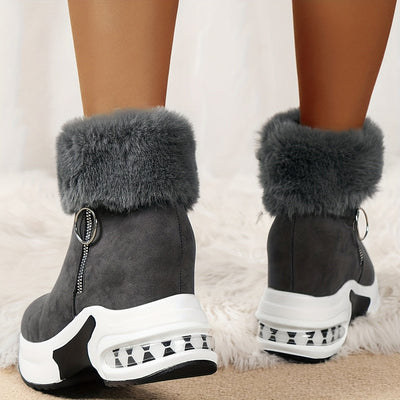 U-warm | Comfortable Boots With Side Zipper