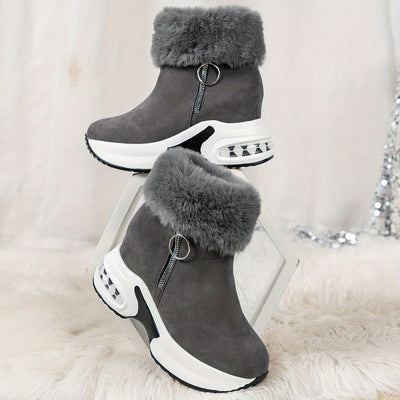 U-warm | Comfortable Boots With Side Zipper