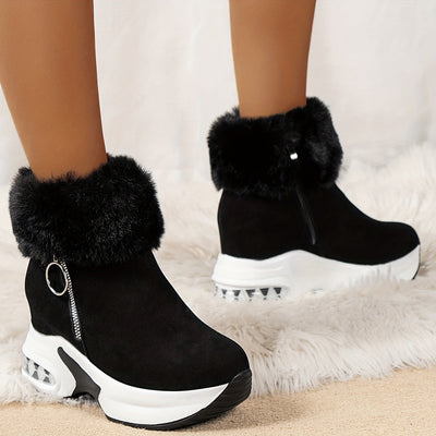 U-warm | Comfortable Boots With Side Zipper
