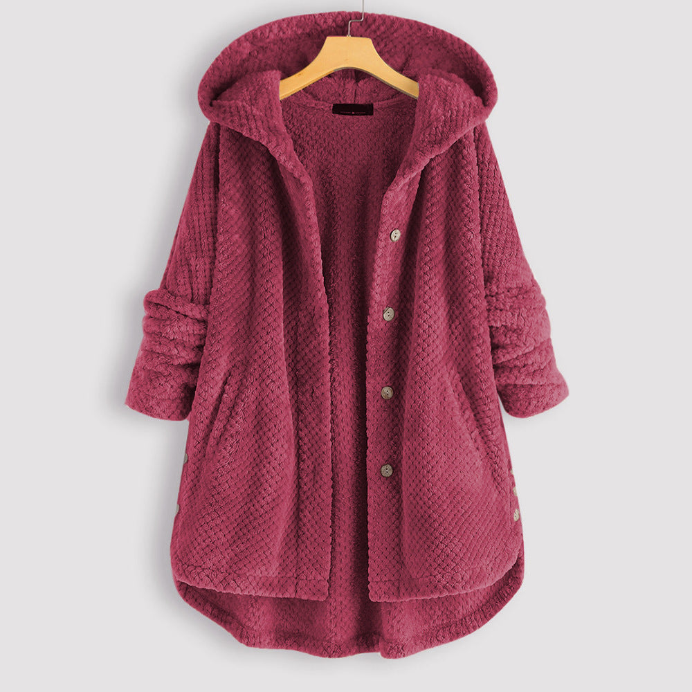 Clairaine - Trendy Hooded Jacket for Women