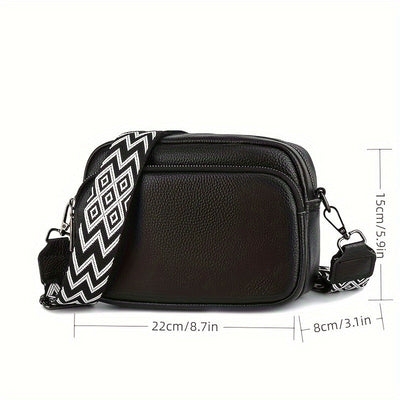 Octávia™ | Classic Leather Zipper Bag