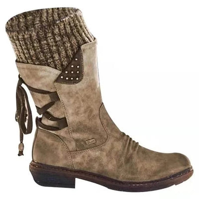 PREMIUM waterproof boots with zipper up to the middle of the calf