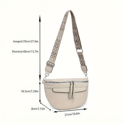 Oriana™ | Elegant PU Zipper Bag