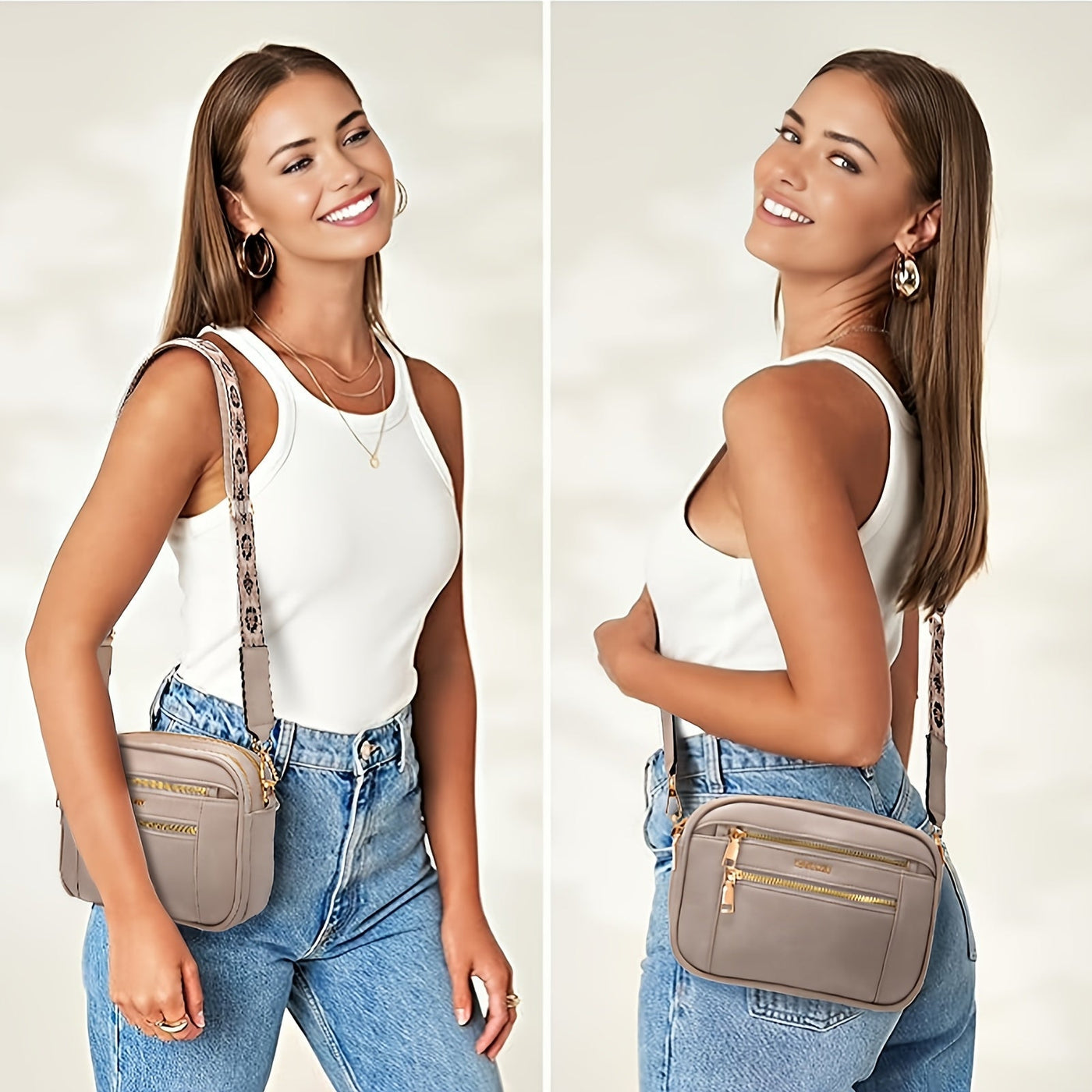 Ollie™ | Water-Resistant Casual Shoulder Bag