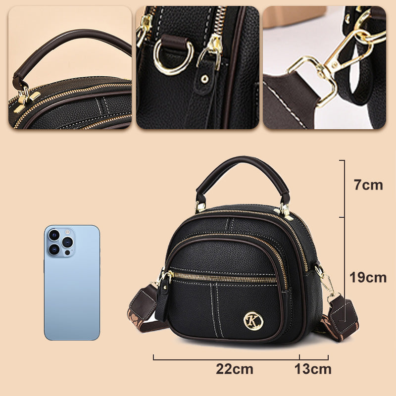 Kensley™ | Premium Leather Crossbody Bag
