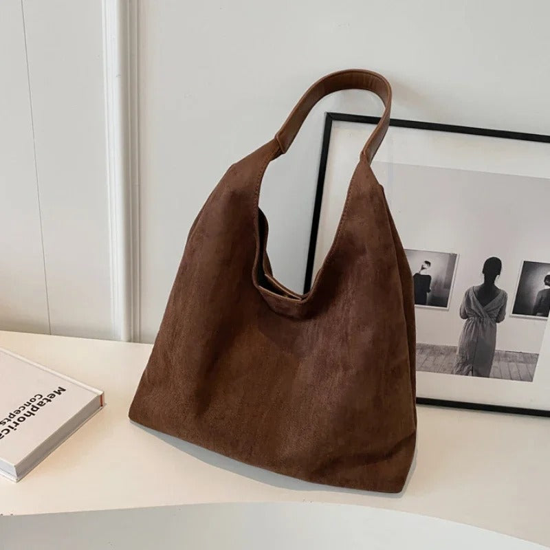 Tove - Elegant Suede Bag