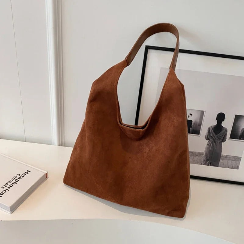 Tove - Elegant Suede Bag