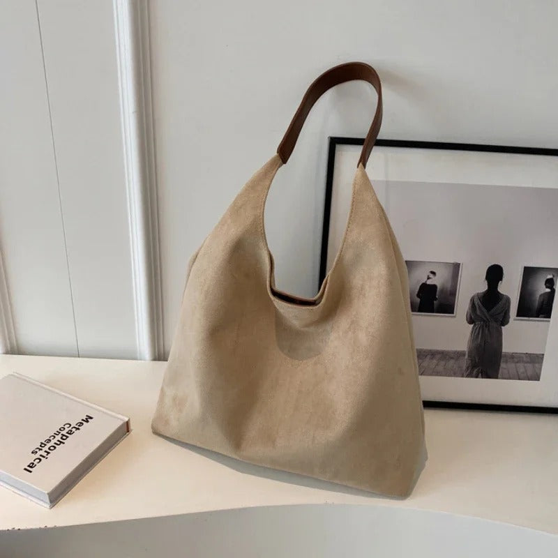 Tove - Elegant Suede Bag